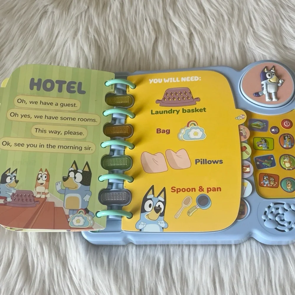 vtech bluey’s book